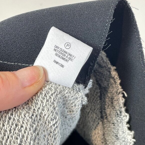 Derek Lam 10 Crosby Artsy Sleeveless Open Back Fit & Flare Dress Gray 4 Knit - Picture 11 of 15